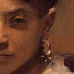 Head of a Capri Girl by John Singer Sargent