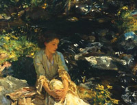 The Black Brook by John Singer Sargent