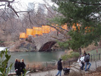 The Gates in Central Park - bridge