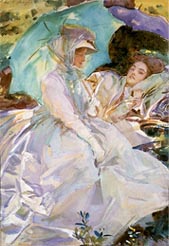 Reading by John Singer Sargent