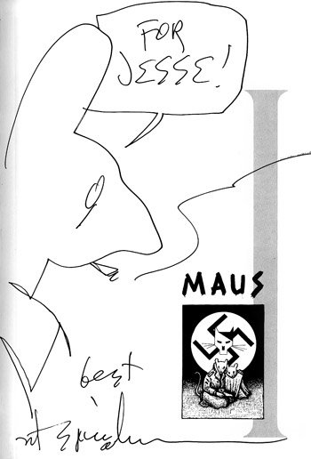 Maus signed by Art Spiegelman