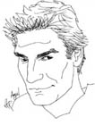 Angel caricature by Jesse Richards