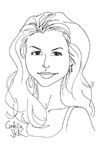 Cordelia caricature by Jesse Richards