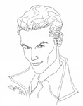 Spike caricature by Jesse Richards