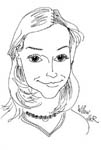 Willow caricature by Jesse Richards