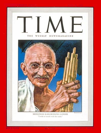 Mohandas Gandhi Time magazine