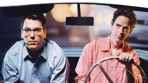 They Might Be in a car