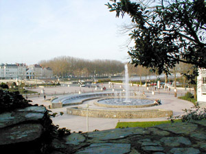 Angers, France fountain