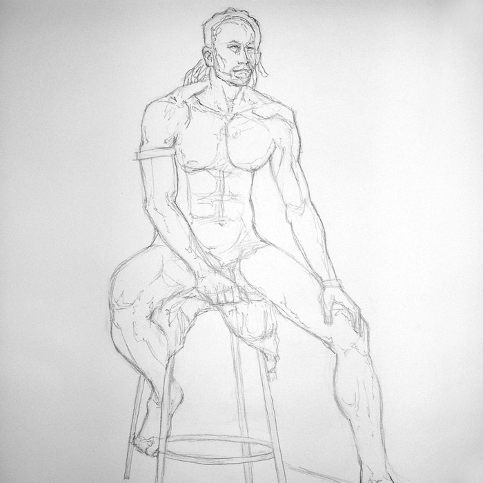 Figure study - portrait